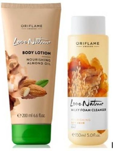 Body Lotion And Milky Foam Cleanser Combo