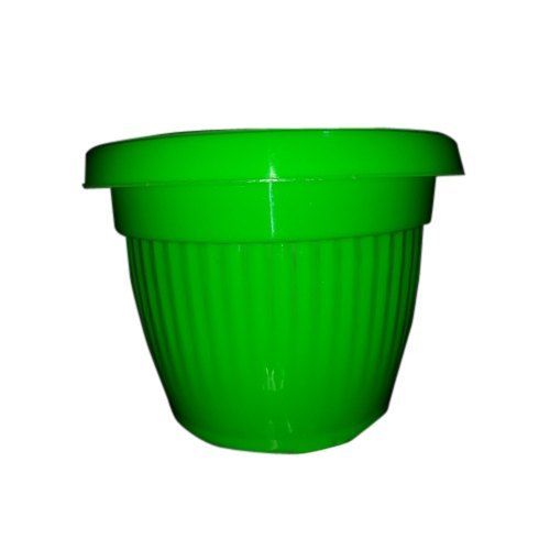 Green Plastic Flower Pot