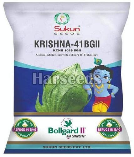 Krishna-41 Bg Ii हाइब्रिड कॉटन सीड्स, प्रोटीन से भरपूर और कोई प्रिजरवेटिव नहीं