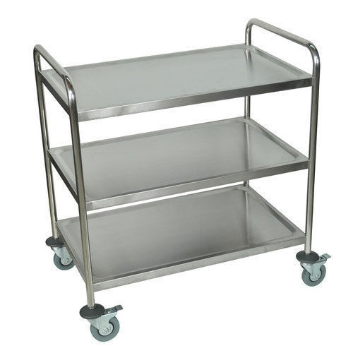 Mild Steel Medical Trolley