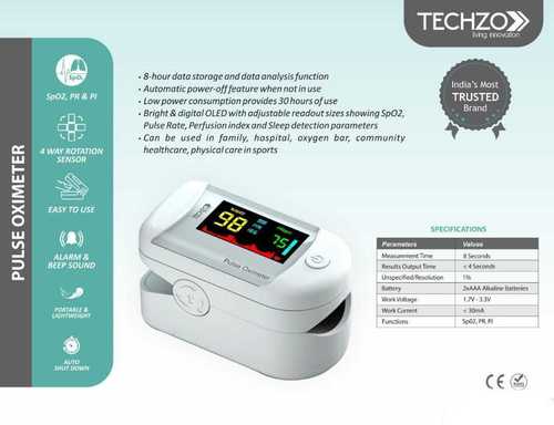 Finger Type Pulse Oximeter