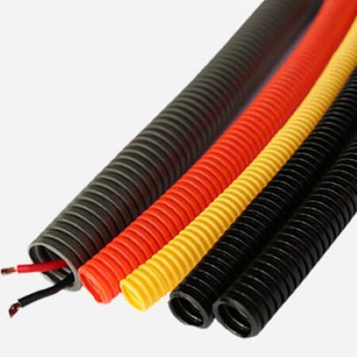 High Density Polyethylene Flexible Conduit Pipes - Round Shape, Different Colors | Weather Resistant, Fluid Resistant, High Strength, Durable, Premium Finish