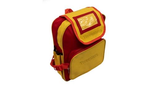 Red And Yellow Threesters School Bag
