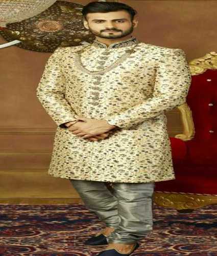 Traditional Wedding Sherwani For Groom