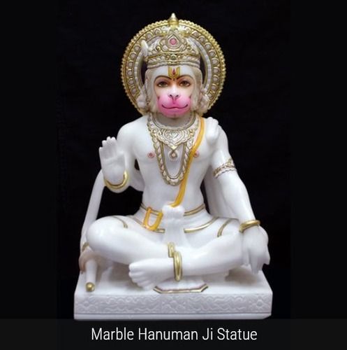 Hanuman Ji Marble Statue