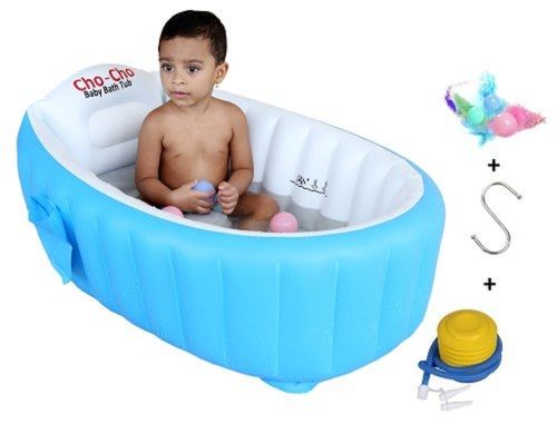 Inflatable PVC Vinyl Baby Bath Tub