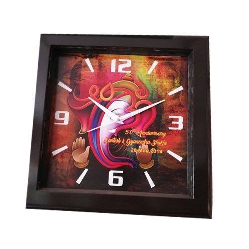 Various Colors Analog Wedding Gifts Wall Clock