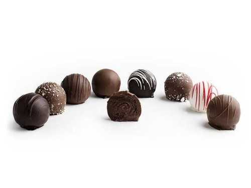 Eggless Brown Chocolate Candies