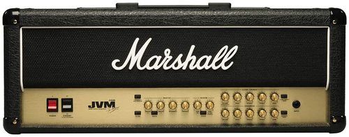 Black Marshall Jvm210H 100-Watt Guitar Amp Head