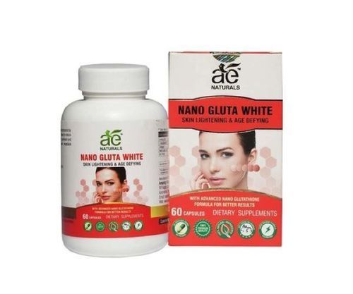 Herbal Supplements Nano Gluta Skin Fairness Capsules (150 G)