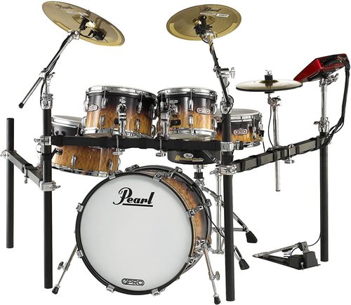 Pearl EPLX205P/C ePro Electronic Drum Set Red Glass 