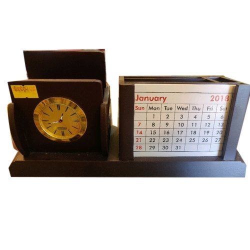 Promotional Clock With Calendar