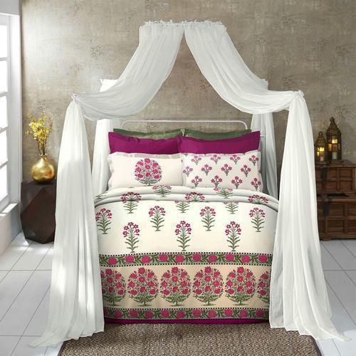 Multicolor Printed Bed Sheet