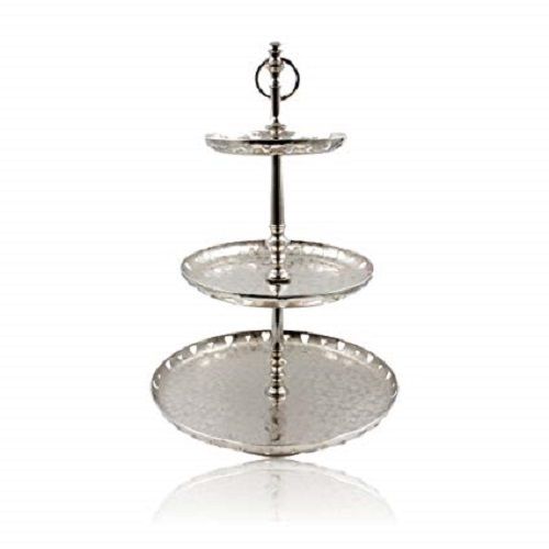 Polished 3 Tier Aluminium Cake Stand