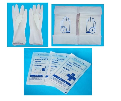Latex Surgical Hand Gloves