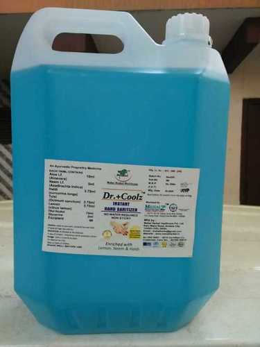 Liquid Blue Hand Sanitizer