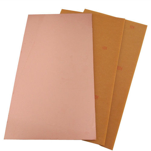 Pcb Base Board Fr1 Copper Clad Paper Sheet Copper Thickness Of 18Um, 35Um Length: 1020/1030/1220 Millimeter (Mm)