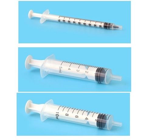 Plastic Disposable Medical Syringe