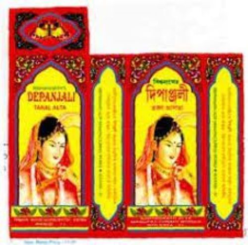 Red Liquid Taral Alta For Women Hand & Feet Adornment Best For: Daily Use