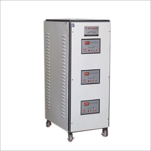 Semi Automatic Grade Three Phase Voltage Stabilizer