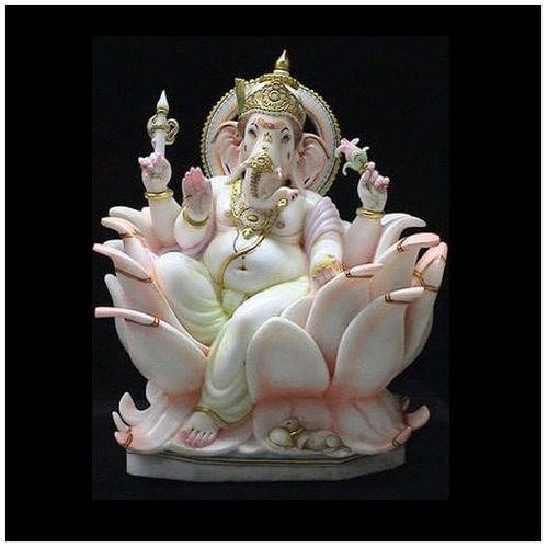 marble ganesha statue