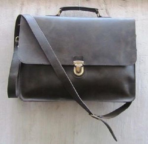 Plain Leather Office Bag