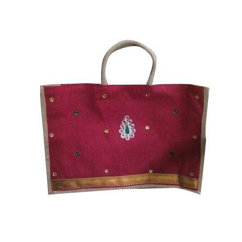 Multicolor Skin Friendly Jute Carry Bag