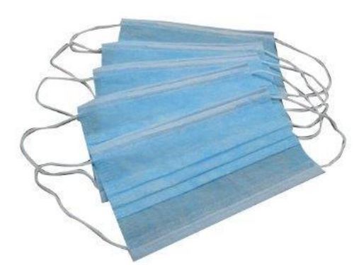 Blue Cotton Disposable Face Mask