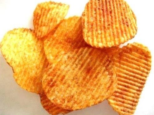 Crispy Roasted Spicy Chips Processing Type: Baked