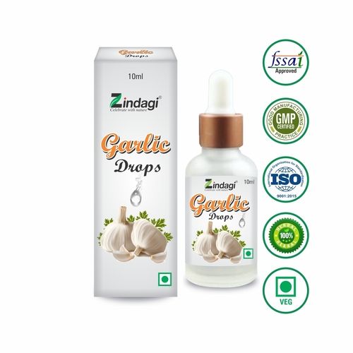 Garlic Liquid Drops For Cooking