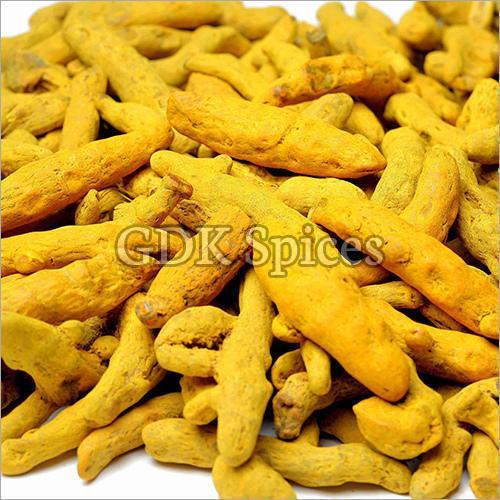 Yellow Healthy And Natural Turmeric Finger