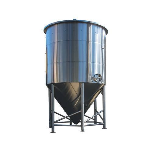 Polished Industrial Grains Storage Silos