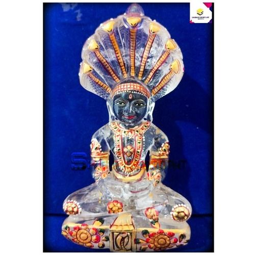 Lord Parshwanath Crystal Statue