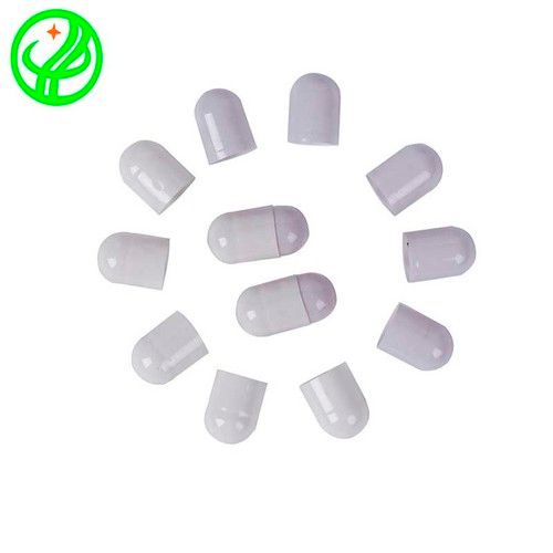 White Pink Empty Gelatin Capsule