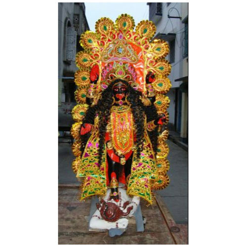 Goddess Kali Fiber Statue