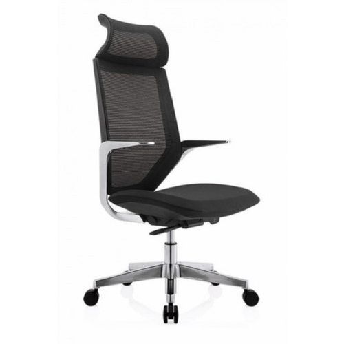 Black & Silver Modular Ergonomic Office Chair