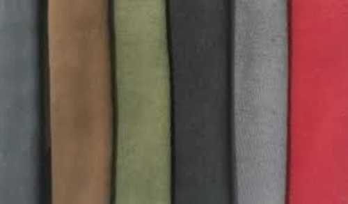 Multi Color Knitted Fabric - 100% Cotton, Soft Texture, Washable, Plain Design