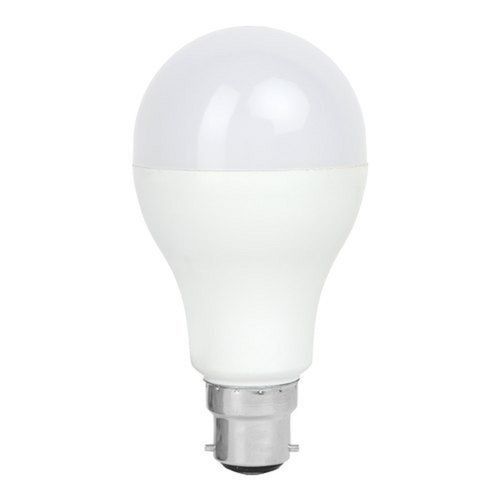 Round 15 Watt White Plastic Led Bulb