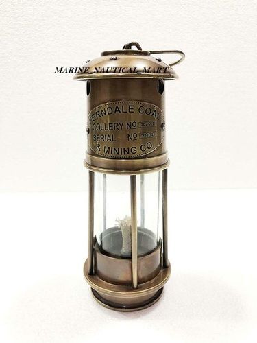 Glass Antique Maritime Ship Lantern