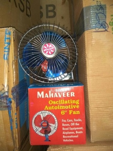 ऑटोमोटिव ऑसिलेटिंग केबिन डीसी फैन ब्लेड सामग्री: प्लास्टिक