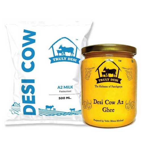 Desi Cow Milk 500 Ml Age Group: Baby