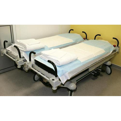 White Hospital Bed Draw Sheet