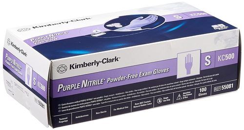 Kimberly Clark Purple Nitrile Exam Gloves