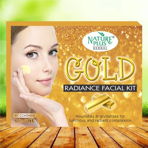 Nature Plus Herbal Gold Facial Kit Age Group: Adult