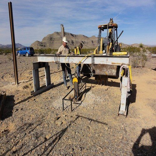 Pile Pull Out and Letral Testing Service