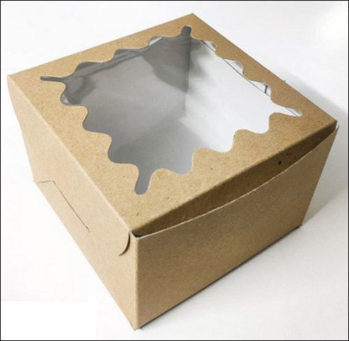 Square Kraft Cake Box