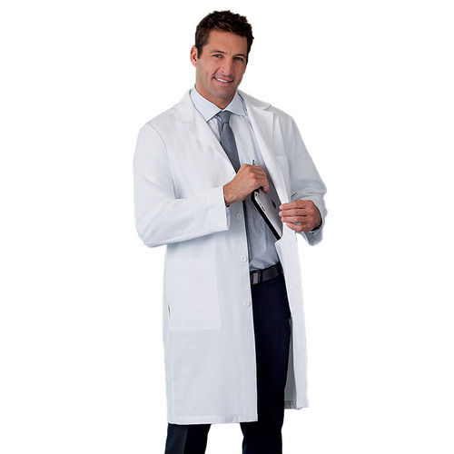 White Doctor Cotton Coat Gender: Unisex