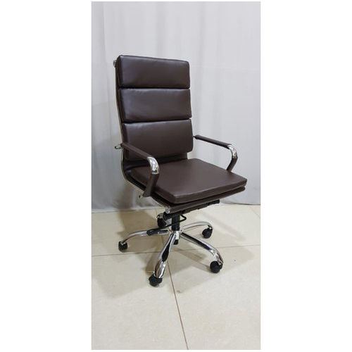 Durable Black Leather Executive Office Chair