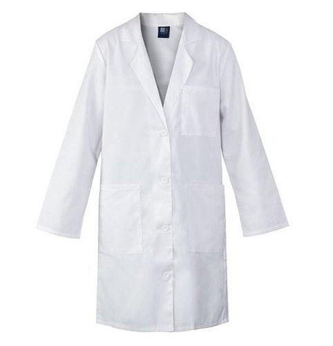 White Full Sleeves Lab Apron