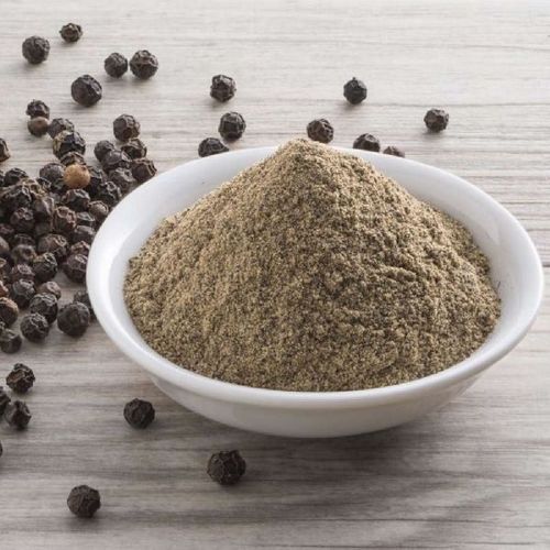 Dried Black Pepper Powder - 100gm Plastic Packet, Gluten Free & Dairy Free, Sun-Dried Quality